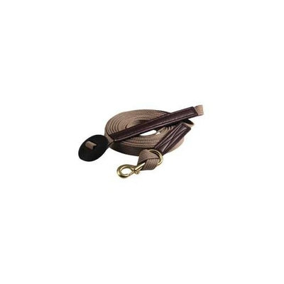 Mustang Lunge Line With Snap, 25' Tan