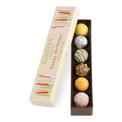 Godiva 6-Pc. Happy Birthday Truffle Flight