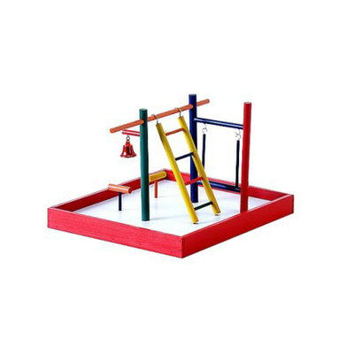 Prevue Pet Products Parakeet Playpen - Red (Small)