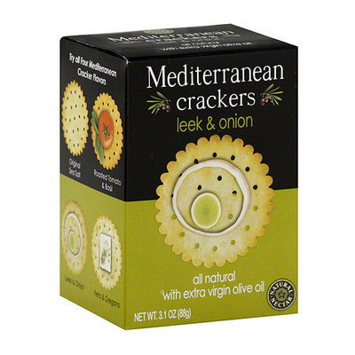 Natural Nectar Mediterranean Leek & Onion Crackers