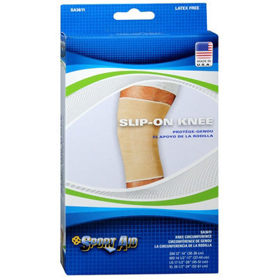 Sport Aid Sportaid Knee Brace Slip-On, Beige Small 12