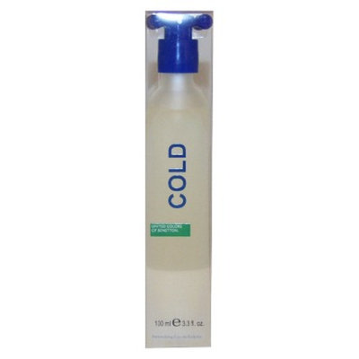 Men's Cold by United Colors of Benetton Eau de Toilette Spray - 3.3 oz