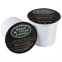Green Mountain Coffee Extra Bold Kenyan AA K-Cups for Keurig Brewers (Case of 96)