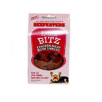 Beefeaters Little Bitz Chicken Meat Bone, 1-1/2-Inch, 5-Ounce