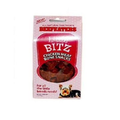 Beefeaters Little Bitz Chicken Meat Bone, 1-1/2-Inch, 5-Ounce