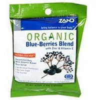 Zand Organic HerbaLozenge Blue-Berries Blend - 18 Lozenges
