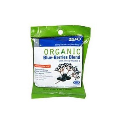 Zand Organic HerbaLozenge Blue-Berries Blend - 18 Lozenges