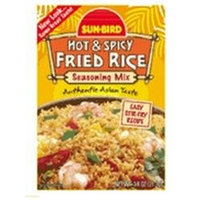 Sunbird Seasoning Mix Hot & Spicy Fried Rice 0.75 Oz Pack Of 24