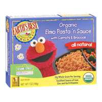 Earth's Best Organic Elmo Pasta 'n Sauce with Carrots & Broccoli