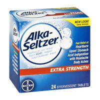 Alka-Seltzer Extra Strength Effervescent Tablets - 24 CT