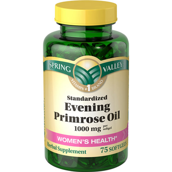 Spring Valley Women's Health Evening Primrose Oil 1000 mg Per Softgel 75 ct