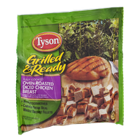 Tyson Grilled & Ready Oven Roasted Diced Chicken Breast