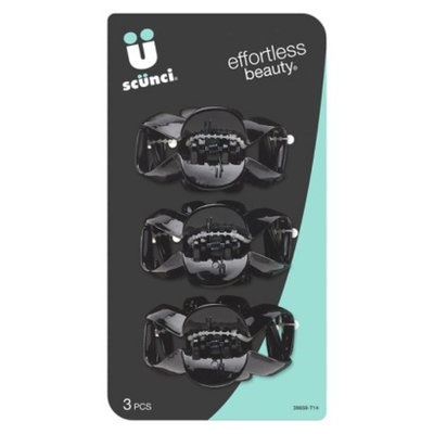 Scunci Effortless Beauty Clips - 3 Count