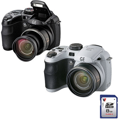 GE X550 Power PRO Digital Camera with BONUS Memory Card Bundle