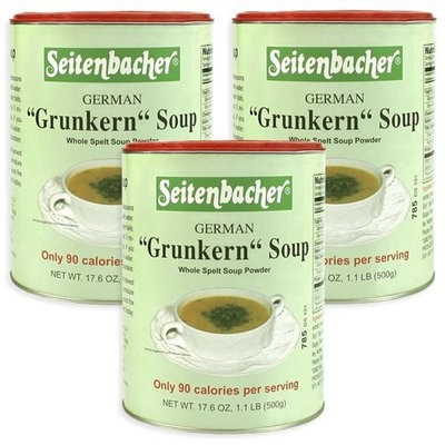 Seitenbacher Grunkern (Spelt) Soup Mix, 17.6-Ounce (Pack of 3)