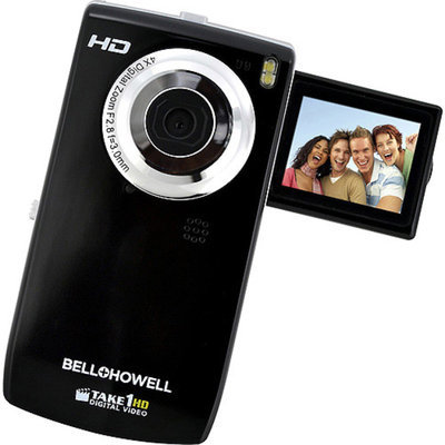 Bell & Howell BELL+HOWELL Black TAKE-1 HD Flip Camcorder