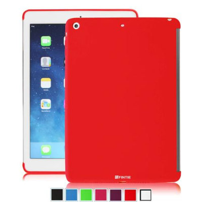 Fintie SoftGel TPU Back Case Smart Cover Partner for Apple iPad Air (iPad 5 5th Generation), Red