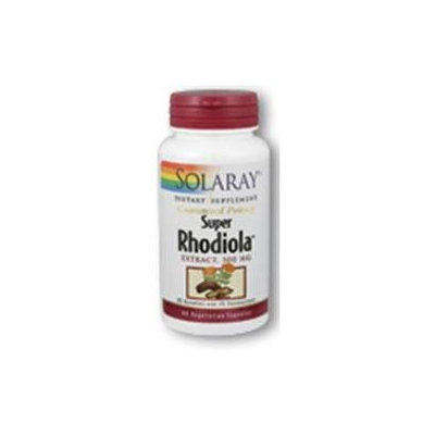 Solaray Super Rhodiola Extract - 500 mg - 60 Vegetarian Capsules
