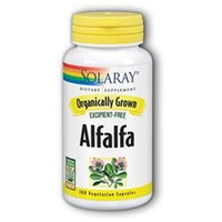 Solaray Organic Alfalfa - 100 Capsules - Other Green / Super Foods