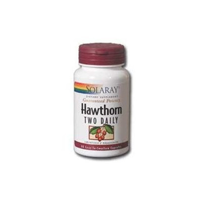 Solaray Hawthorn Two Daily - 60 Capsules - Other Herbs