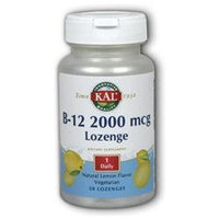 KAL Vitamin B-12 2000 MCG - 50 Lozenges - Vitamin B-12