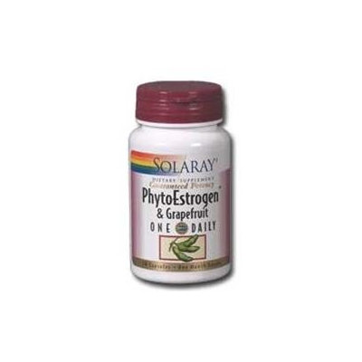 Solaray PhytoEstrogen with Grapefruit One Daily - 30 Capsules