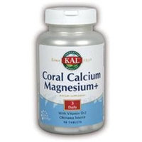 KAL Coral Calcium Mag + - 90 Tablets - Calcium Combinations