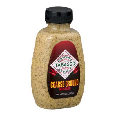 Tabasco Hot Mustard Coarse Ground