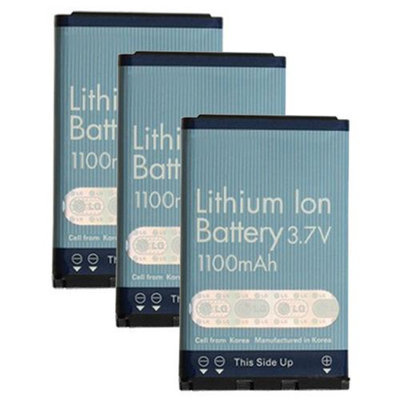 Replacement Battery for LG LGIP-A1100E (3 Pack)