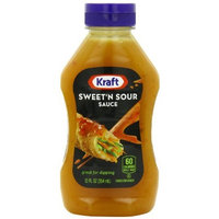 Sauceworks Kraft Sweet & Sour Sauce, 12-Ounce Squeeze Bottles (Pack of 6)
