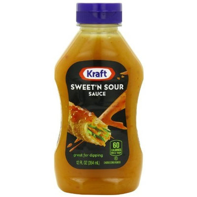 Sauceworks Kraft Sweet & Sour Sauce, 12-Ounce Squeeze Bottles (Pack of 6)