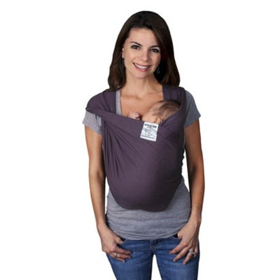 Baby K'tan Baby K'Tan Wrap Baby Carrier - Eggplant - Extra Large