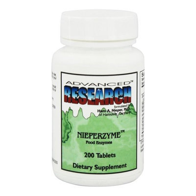 Advanced Research - Nieperzyme Food Enzymes - 200 Tablets