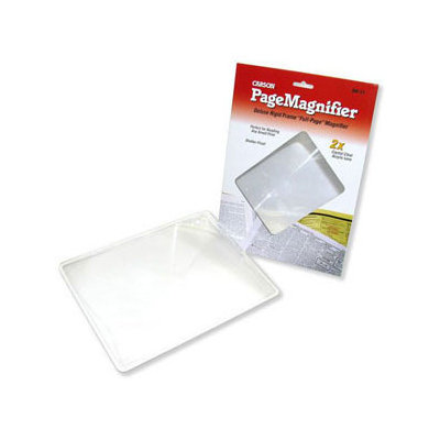 Carson DM-21 2x Rigid Frame Page Magnifier