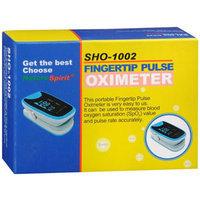NatureSpirit Fingertip Pulse Oximeter with Color Display