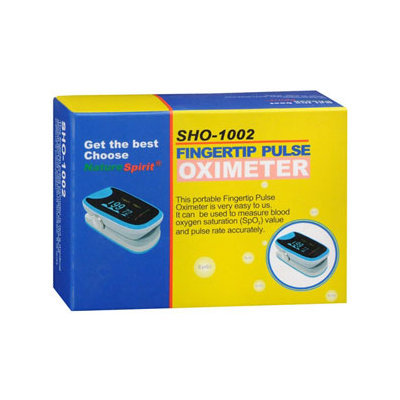 NatureSpirit Fingertip Pulse Oximeter with Color Display