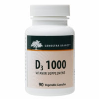 Genestra Brands D3 1000, Capsules, 90 ea