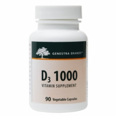 Genestra Brands D3 1000, Capsules, 90 ea