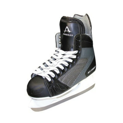 American Athletic Men's American Ice Force Hockey Skate - Black (7)