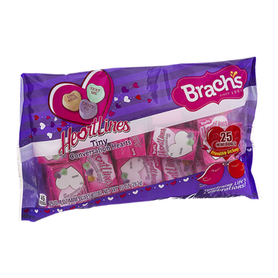 Brach's Heartlines Tiny Conversation Hearts - 25 CT