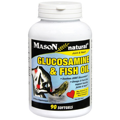 Mason Natural, Glucosamine & Fish Oil, 90 Softgels