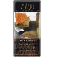 Vivani Chocolates BG19450 Vivani Chocolates Dark Chocolate Orange - 10x3. 5OZ