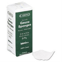 Medline Caring Non-Sterile Gauze Sponges, 200 count (Pack of 4)