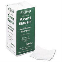 Medline Caring Non-Sterile Avant Gauze Non-Woven Sponges, 200 count