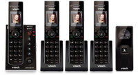 VTech IS7121-2 + (2) IS7101 4 Handset Cordless Video Phone