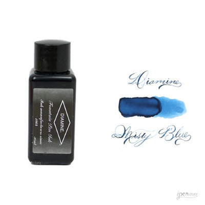 Diamine 30 ml Bottle Fountain Pen Ink, Misty Blue