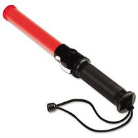 Tatco Safety Baton, LED, Red, 1 1/2 x 13 1/3