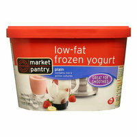 Market Pantry Plain Low-Fat Frozen Yogurt 14-oz.