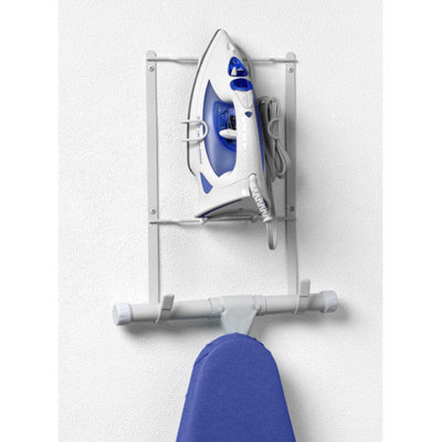 Spectrum Diversified Wall Mount Iron and Ironing Board Holder