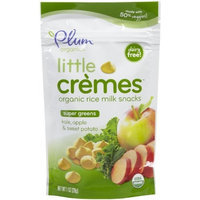 Plum Organics Little Crèmes Organic Rice Milk Snacks Super Greens